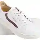 Superdry Tenis Basket Lux Low Trainer Masculino Blanco Talla 9