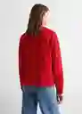 Buzo Sudadera Milano Rojo Talla 22 Niñas Mango