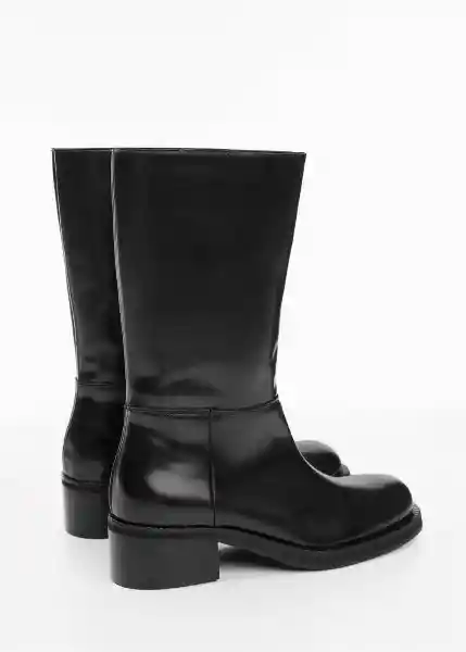 Botines es Crac Negro Talla 37 Mujer Mango