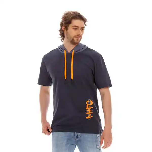 Marithé Francois Girbaud Camiseta Manga Corta Negro/Naranja S