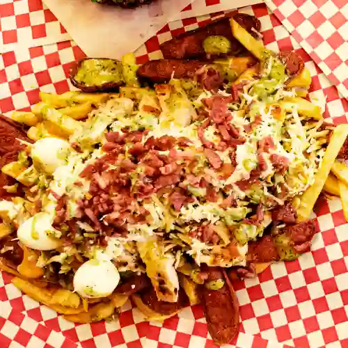 Salchipapas de la Casa