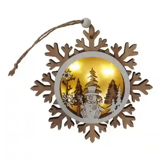 Estalactiva Colgante Con Luz Nieve 2012500441 Finlandek