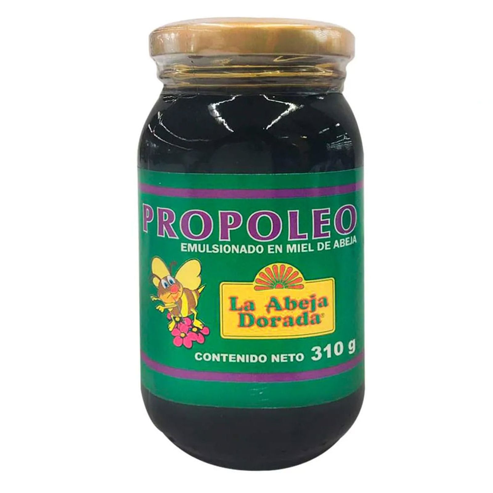 La Abeja Dorada Propóleo Emulsionado en Miel de Abeja 310 g
