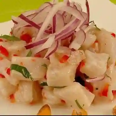Ceviche de corvina