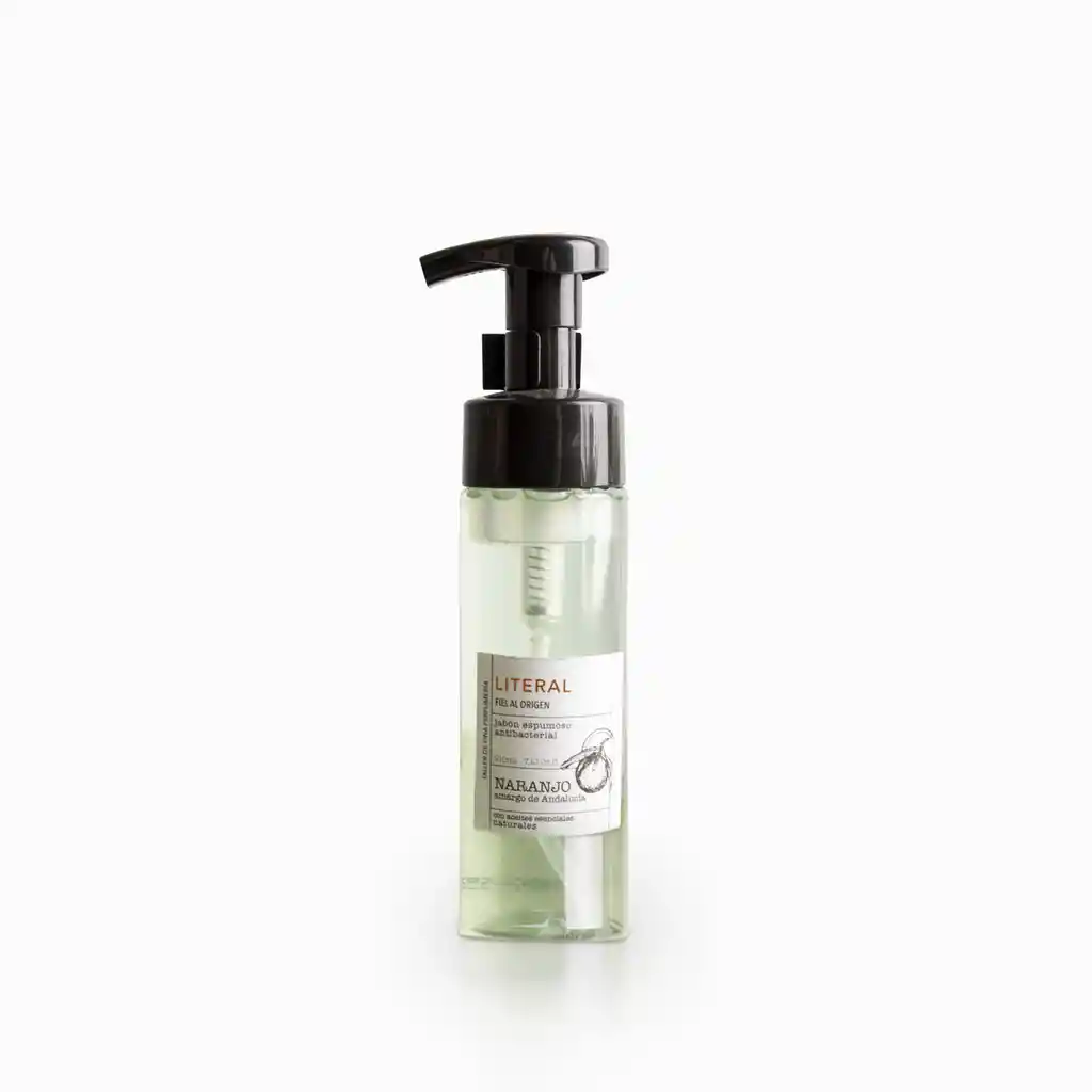 Jabón Espumoso Antibacterial Naranjo Amargo X 210 Ml