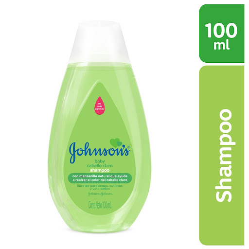 Johnson's Baby Shampoo con Manzanilla para Cabello Claro 100 ml