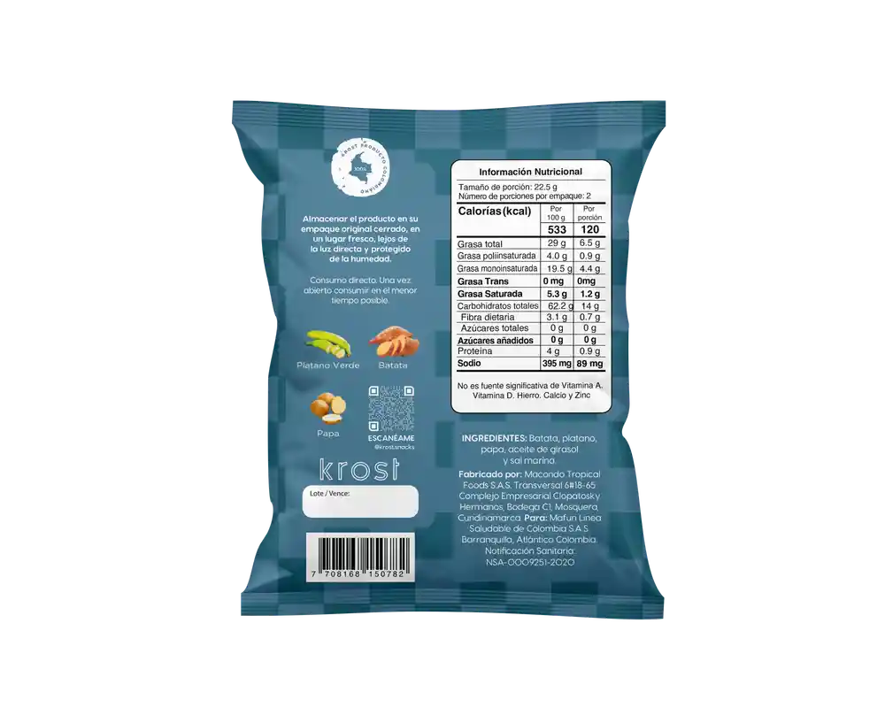 Krost Mix de Botana Sal Marina