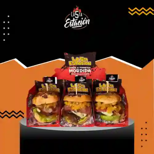 Promo de 3 Burguer Artesanales X 39000