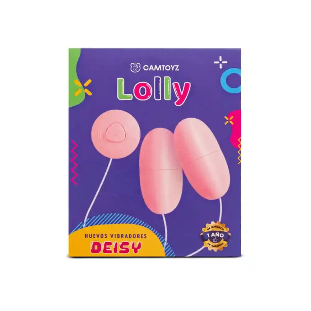 Huevo Vibrador Deisy Rosado Caja
