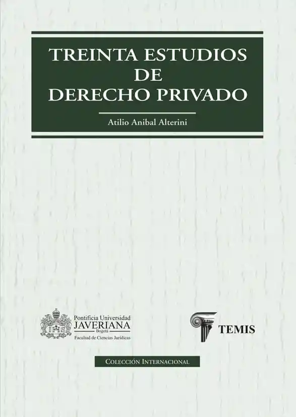 Treinta Estudios de Derecho Privado