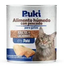 Puki Alimento Húmedo Para Gatos Pescado