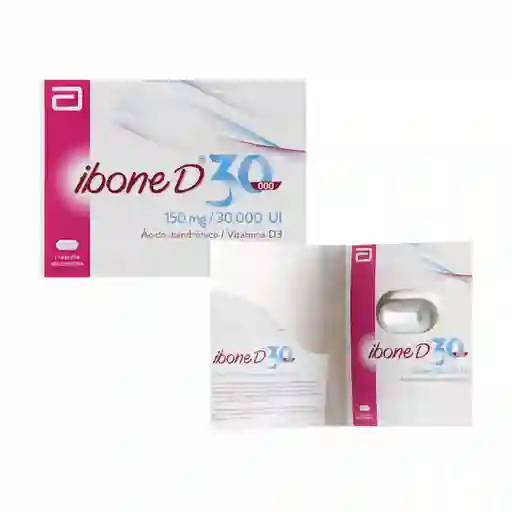 Ibone D Ibone D 30000 150Mg/30.000 Ui X 1 Tabletas