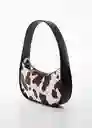 Bolso M Vaqui Negro Talla 99 Mujer Mango