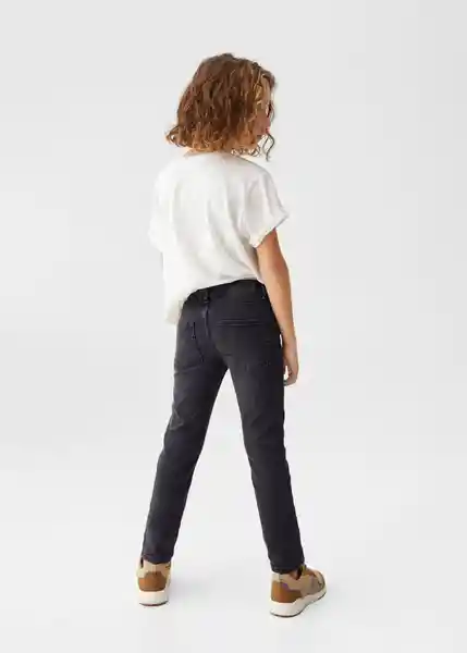 Jean Slim4 Tejano Negro Talla 14 Niños Mango