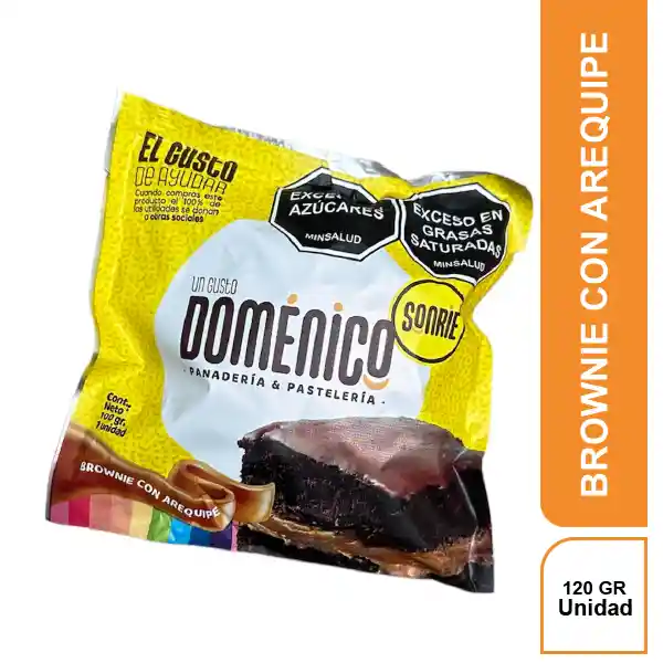 Domenico Brownie Con Arequipe