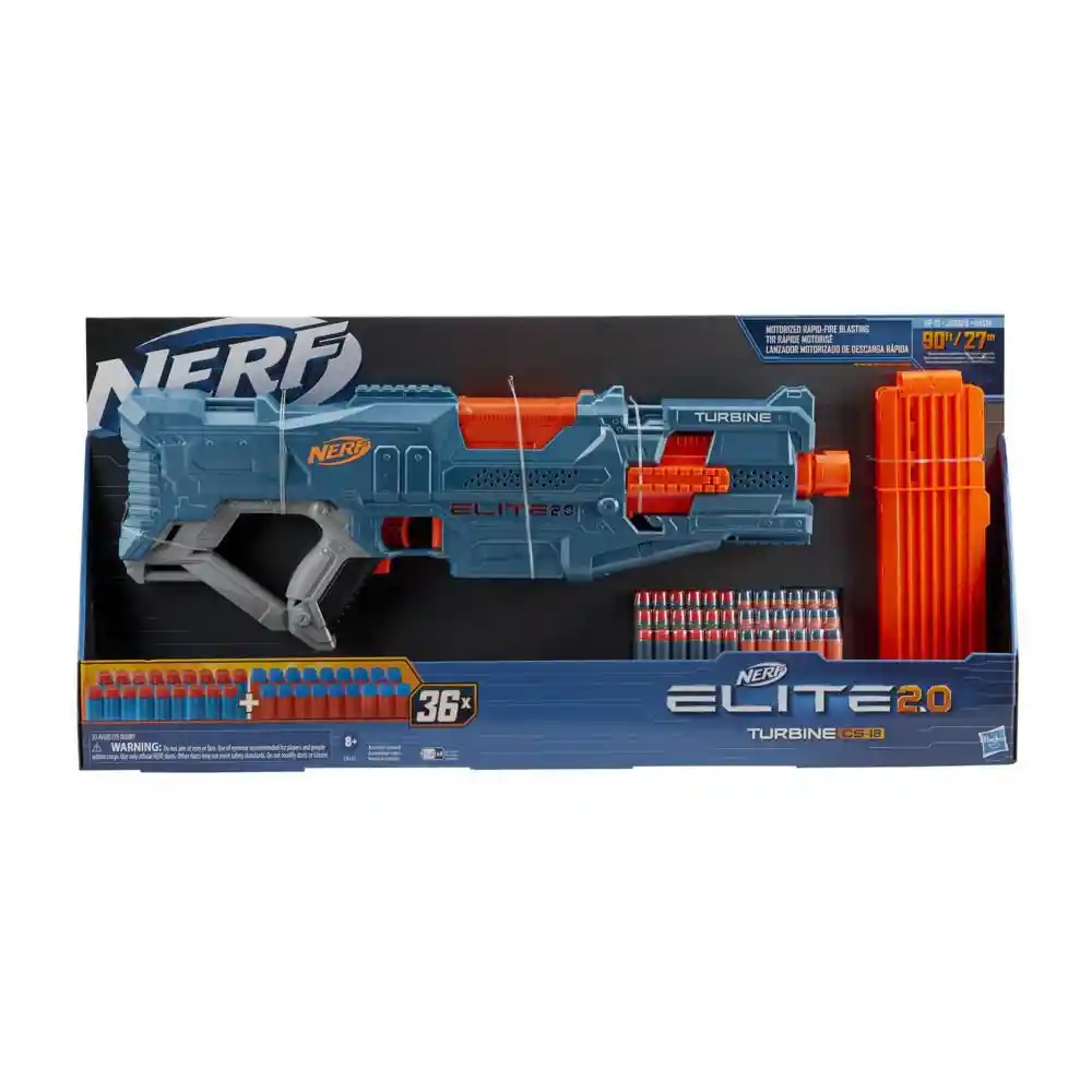 Nerf Lanzador Elite 2.0 Turbine CS18 