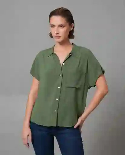 Camisa Mujer Verde Talla M 210G050_VER190414 Rifle