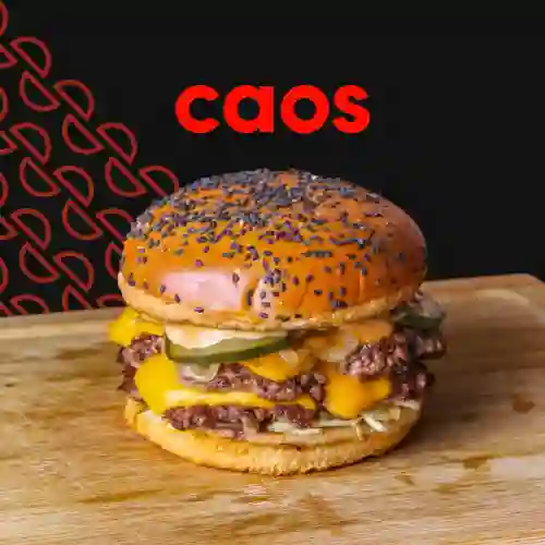 Hamburguesa Caos