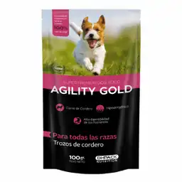 Agility Gold Alimento Humedo para Perro Trozos Cordero