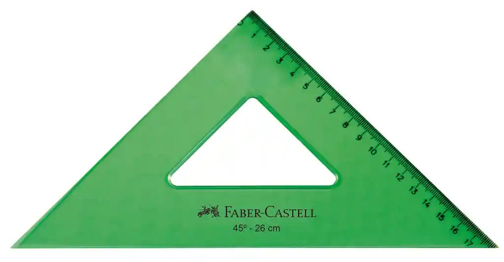 Faber Castell Escuadra 26 Cm 45V