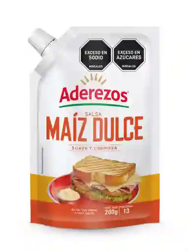 Salsa Maiz Dulce Aderezos Dp *200gr