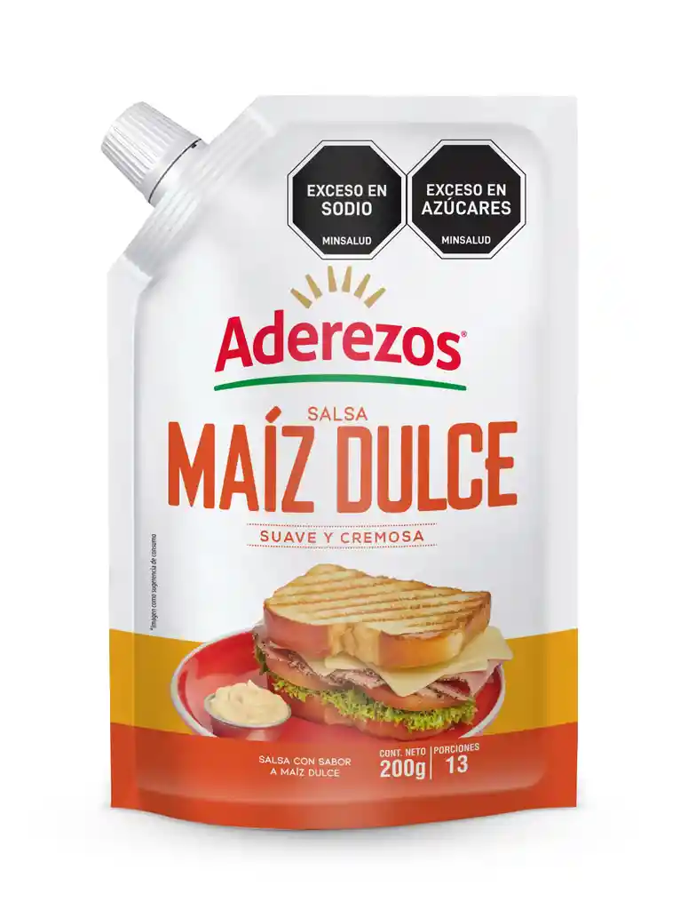 Salsa Maiz Dulce Aderezos Dp *200gr