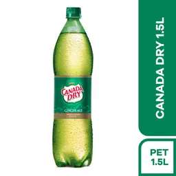 Canada Dry Gaseosa Ginger Ale en Botella