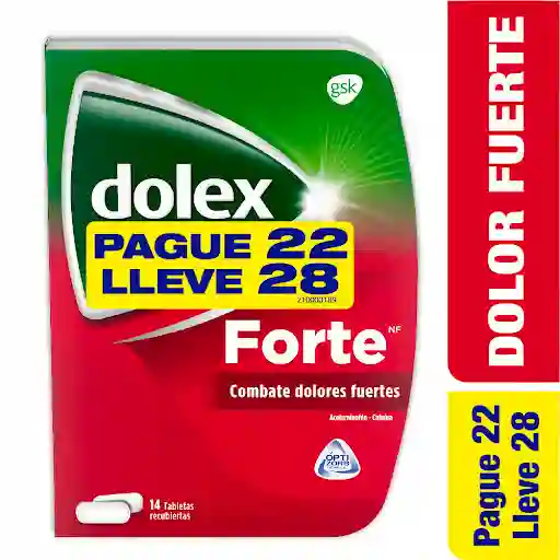 Dolex Forte (500 mg / 65 mg)