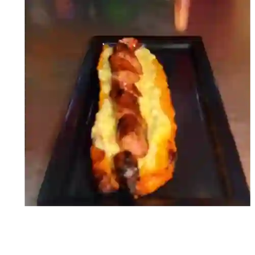 Canoa de Platano con Chorizo
