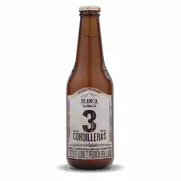 3 Cordilleras Cerveza Blanca Cerveza Artesanal 3 Pack