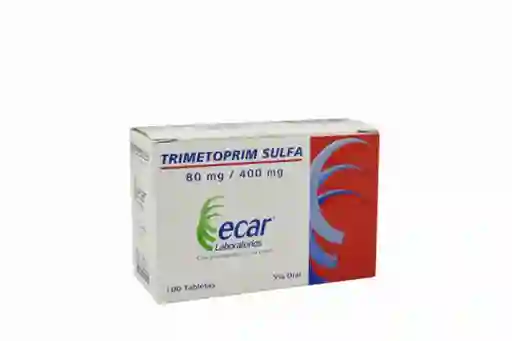 Trimetoprim Sulfa Antibiótico en Tabletas