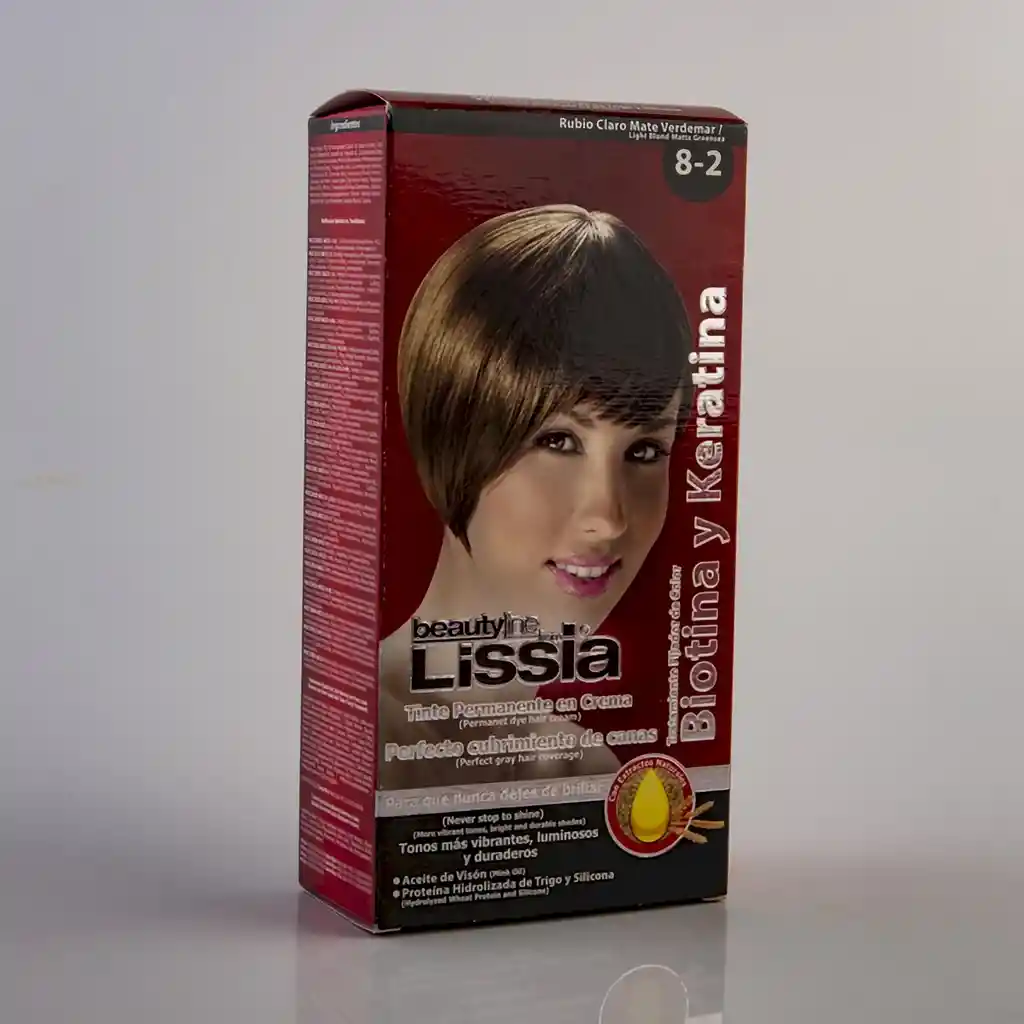 Lissia Tinte de Cabello 8.2 Rubio Claro