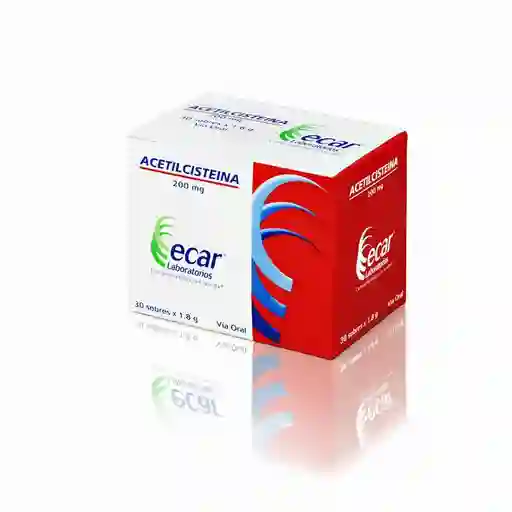 Ecar Acetilcisteína (200 mg)