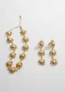 Collar Sun Oro Talla 99 Teen Niñas Mango