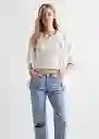 Jean Vuelta Tejano Claro Talla 22 Teen Niñas Mango