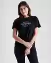 Camiseta Mujer Negro Talla M 609G090_NEG194004 Americanino