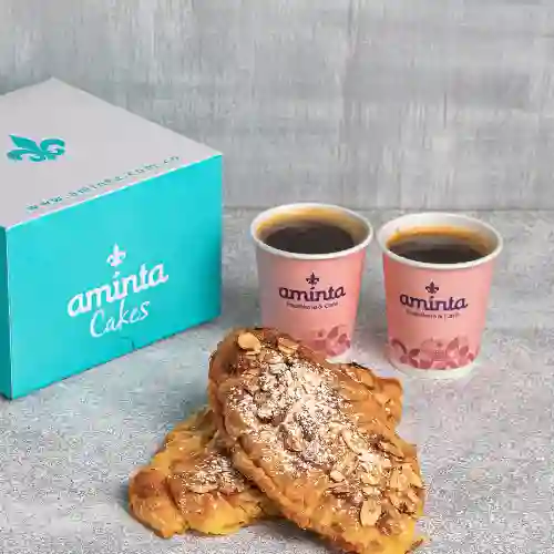 2 Croissant de Almendras