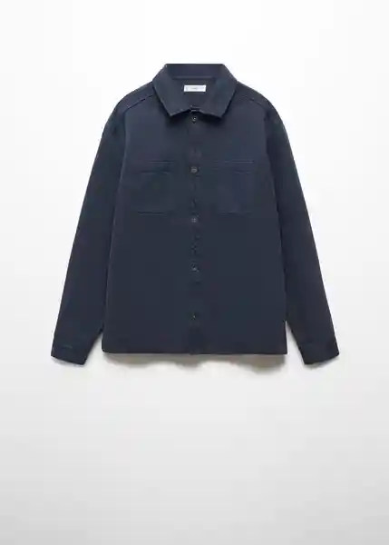 Sobrecamisa Over2 Niños Navy Talla 20 Mango