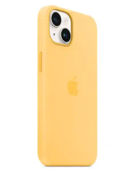 Apple Silicone Case iPhone 14 With Magsafe Sunglow