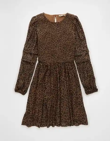 Vestido Mujer Multicolor Talla LARGE 8004900 American Eagle