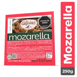 Alpina Queso Mozarella Bloque 250 g