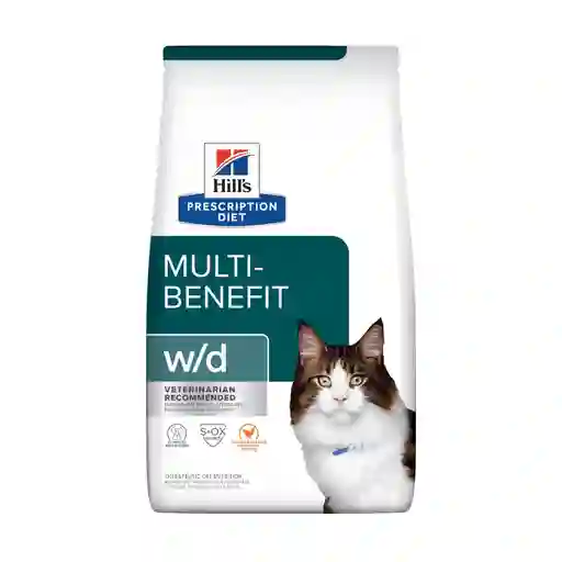 Hills Alimento Para Gato Adulto W/D 4 Lb