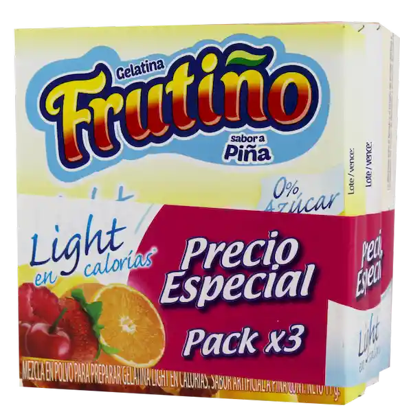   Frutiño  Gelatina Light Sur 