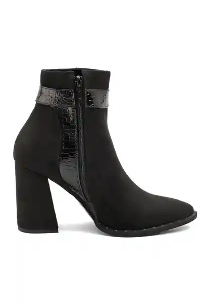 Botines Mujer Negro Talla 38 226 Tellenzi