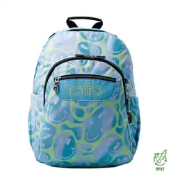 Morral Escolar Porta Pc 14" Acuarela Amarillo