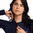 Vestido de Baño Manga Larga Peacoat Jet Mujer Azul-30