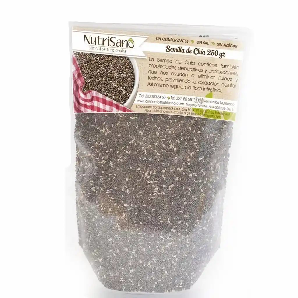 Nutrisano Semilla de Chía
