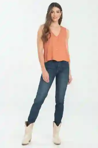 Camisa Camile Color Blush Talla XL Ragged