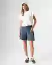 Short Mujer Azul Talla 8 352G002_AZU174021