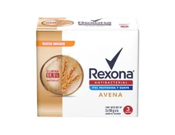 Rexona Jabón Antibacterial Avena